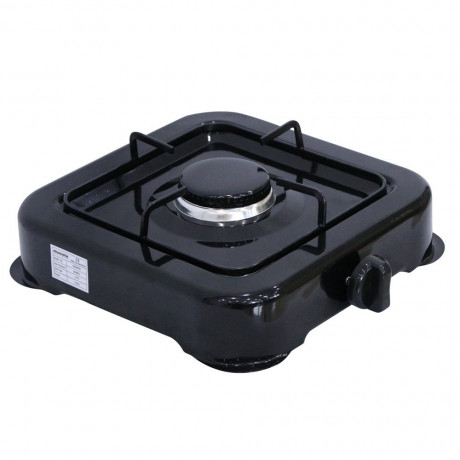 Mucola Mucola Gaskocher Campingkocher 1 flammig Gaskocher Camping Kochfeld Metall Gasbrenner, (1-St), Flamme stufenlos regulierbar durch Drehknopf  Газовая плита Mucola, походная плита, 1 пламя, газовая плита, походная плита, металлическая газовая горелка