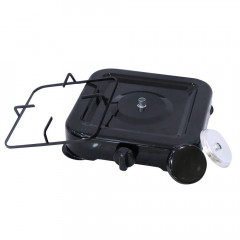 Mucola Mucola Gaskocher Campingkocher 1 flammig Gaskocher Camping Kochfeld Metall Gasbrenner, (1-St), Flamme stufenlos regulierbar durch Drehknopf  Газовая плита Mucola, походная плита, 1 пламя, газовая плита, походная плита, металлическая газовая горелка