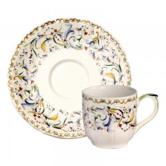 Gien Fayencerie Gien 'Toscana' Mokka-/Espresso-Untertasse 14 cm Gien &quot;Toscana&quot; Блюдце для мокко/эспрессо, 14 см