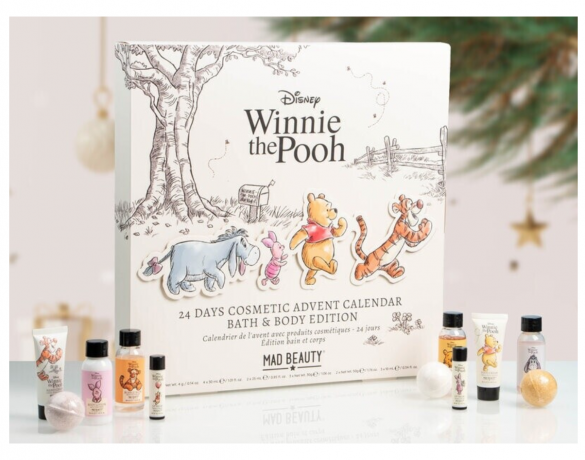 Accentra Disney Winnie the Pooh Advent Calendar Адвент календарь 2025 "Винни-Пух", 24 бьюти сюрприза