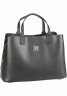 Tommy Hilfiger ICONIC SATCHEL Handbag black ICONIC SATCHEL Сумочка черный