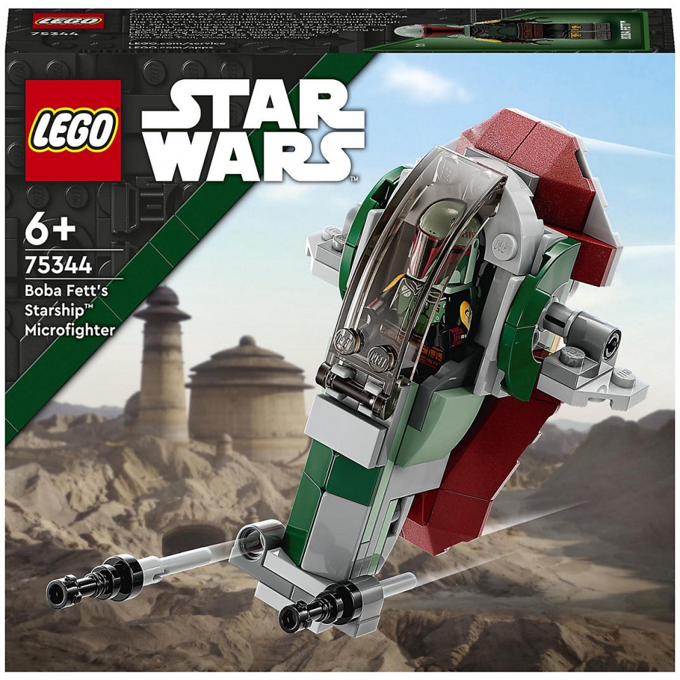 Купить LEGO LEGO Star Wars 75344 Boba Fetts Starship Microfighter LEGO Star  Wars 75344 Звездный корабль Бобы Фетта Микроистребитель в интернет-магазине  Diskontshop.eu Германия всего за 1 303 руб. в