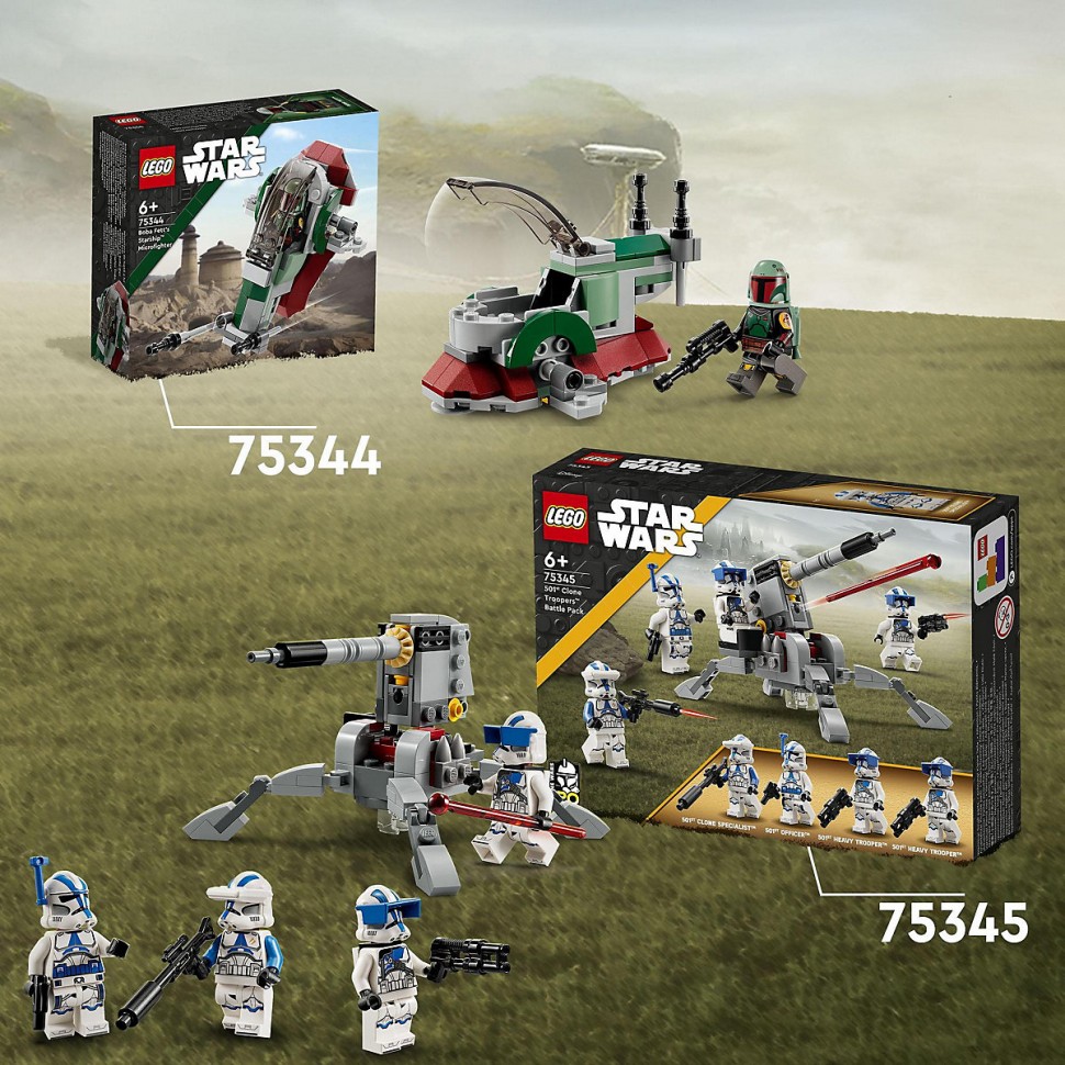 Купить LEGO LEGO Star Wars 75344 Boba Fetts Starship Microfighter LEGO Star  Wars 75344 Звездный корабль Бобы Фетта Микроистребитель в интернет-магазине  Diskontshop.eu Германия всего за 1 303 руб. в