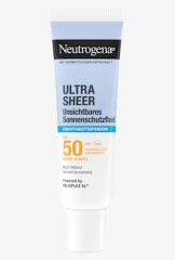 Neutrogena Sonnenfluid Gesicht, ultra sheer feuchtigkeitsspendend LSF 50, Ультраувлажняющий солнцезащитный флюид для лица, SPF 50, 50 мл