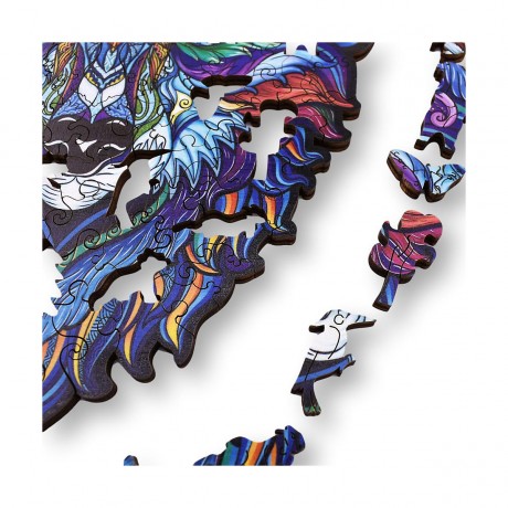 ANIWOOD Holz-Puzzle Wolf M (150 Teile) Пазл деревянный Волк М (150 деталей)