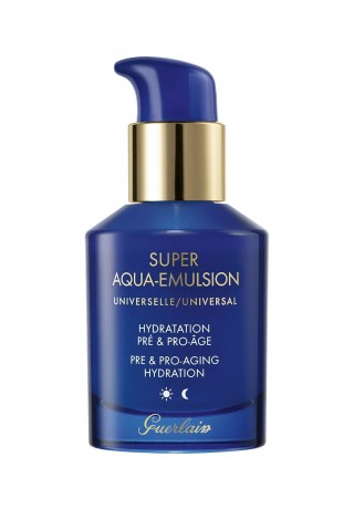 GUERLAIN GUERLAIN SUPER AQUA EMULSION Nachtpflege universal emulsion GUERLAIN SUPER AQUA EMULSION ночной уход