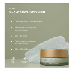 ANNEMARIE BORLIND NATUROYALE Defining Eye & Lip Care 15ml, ANNEMARIE BORLIND Крем для кожи вокруг глаз и губ (Германия), 15 мл, разглаживающий и укрепляющий, с гиалуроновой кислотой и маслом жожоба, для всех
