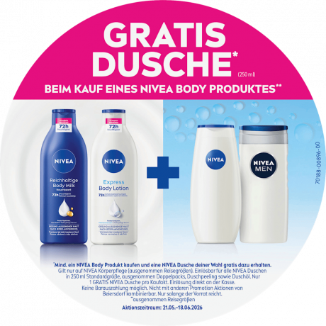 NIVEA Duschgel summer happiness, 250 ml, Нивеа Гель для душа летняя свежесть, 250 мл