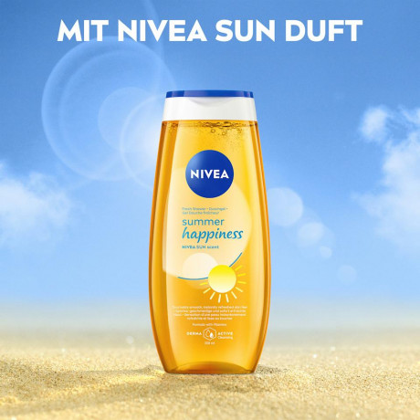 NIVEA Duschgel summer happiness, 250 ml, Нивеа Гель для душа летняя свежесть, 250 мл