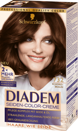 Schwarzkopf Diadem Coloration Краска для волос Schoko-Braun 732