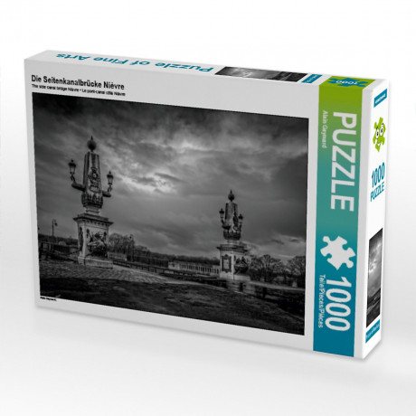 CALVENDO Puzzle CALVENDO Puzzle Die Seitenkanalbrucke Nievre Пазл CALVENDO Puzzle Мост через канал Ньевр