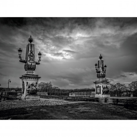 CALVENDO Puzzle CALVENDO Puzzle Die Seitenkanalbrucke Nievre Пазл CALVENDO Puzzle Мост через канал Ньевр