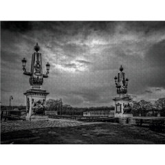 CALVENDO Puzzle CALVENDO Puzzle Die Seitenkanalbrucke Nievre Пазл CALVENDO Puzzle Мост через канал Ньевр