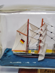 Passat Парусник в бутылке, 24 x 10,5 см, Германия, 1970-80гг.