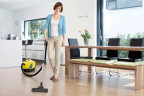 Karcher Professional Karcher Professional Bodenstaubsauger DS 6, 650 W, mit Wasserfiltertechnologie, Aktionsradius 10,2 m Karcher Professional цилиндрический пылесос DS 6, 650 Вт, с водяным фильтром, радиус действия 10,2 м