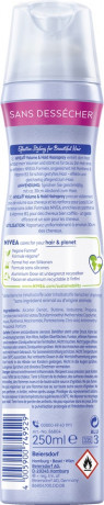 NIVEA Volumen Pflege Haarspray, 250 ml, Нивеа Лак для волос для объёма, пантенол и витамин B3, объём от корней, до 24ч фиксация, 250 мл