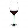 Riedel Riedel Fatto a Mano - grun Cabernet / Merlot Glas 625 ccm / h: 25 cm Riedel Fatto a Mano - зеленый бокал Каберне / Мерло 625 см3 / высота: 25 см
