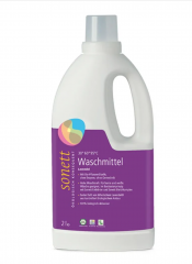 Sonett Flussigwaschmittel Lavendel 2000ml, жидкое средство для стирки (Германия), для цветного и белого белья, с ароматом лаванды, биоразлагаемое, 2 л