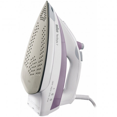 Braun Braun Dampfbugeleisen TS 715 TexStyle 7 Dampfbugeleisen weiss/magenta  Паровой утюг Braun TS 715 TexStyle 7 — паровой утюг — белый/пурпурный