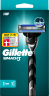 GILLETTE Rasierer, Mach3, 1 St, Джилетт Набор для бритья Mach3: станок и 1 сменная кассета, 1 набор