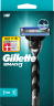 GILLETTE Rasierer, Mach3, 1 St, Джилетт Набор для бритья Mach3: станок и 1 сменная кассета, 1 набор
