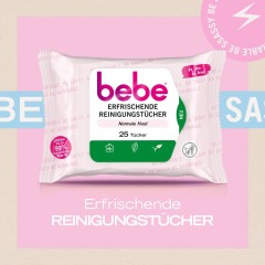 bebe Erfrischende Reinigungstucher Освежающие чистящие салфетки