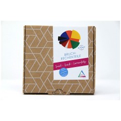 Wissner aktiv lernen Bruchrechenteile rund (22 Teile) Дроби круглые (22 части)