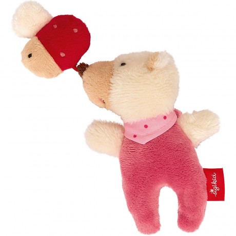 sigikid Rassel Bar mit Kafer Red Stars Погремушка с красными звездами Beetle