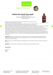 Krauterhaus Sanct Bernhardt Caffeine Hair Growth Tonic Liquid, 100 мл