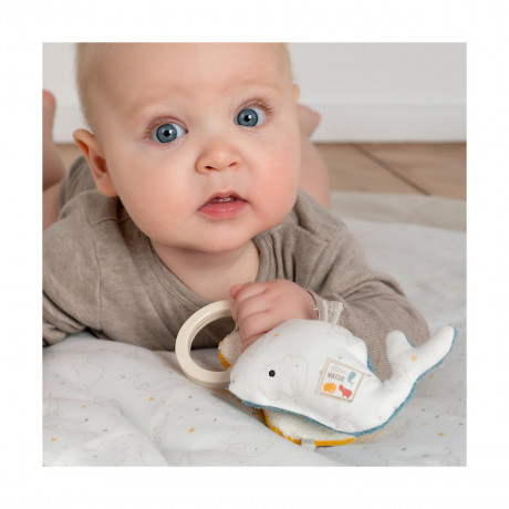 Fehn Greifling Nilpferd Wal fehnNATUR Игрушка для захвата Бегемот Кит fehnNATUR