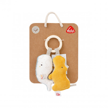 Fehn Greifling Nilpferd Wal fehnNATUR Игрушка для захвата Бегемот Кит fehnNATUR