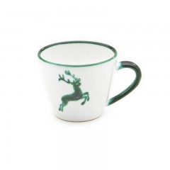 Gmundner Keramik Gmundner Keramik Gruner Hirsch Kaffee-Obertasse Gourmet 0,2 L / h: 7,5 cm Кофейная чашка Gmundner Ceramics Green Deer Gourmet 0,2 л / высота: 7,5 см