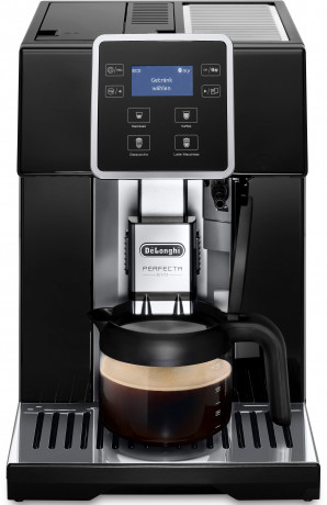 De'Longhi De'Longhi Kaffeevollautomat Perfecta Evo ESAM 428.40.BS, Kaffeekannenfunktion, inkl. Pflegeset im Wert von € 31,99 UVP Полностью автоматическая кофемашина De'Longhi Perfecta Evo ESAM 428.40.BS, функция кофейника, включая набор для ухода, рекоме
