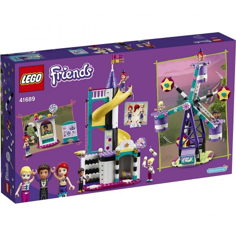 Friends 2er Set: 30414 Emmas Zaubertruhe - Polybag + 41689 Magisches Riesenrad mit Rutsche, ЛЕГО Волшебная шкатулка Эммы+Волшебное колесо обозрения и горка