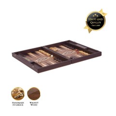 UBERGAMES Backgammon Walnuss Holz exklusives Backgammon Set Эксклюзивный набор для игры в нарды из орехового дерева