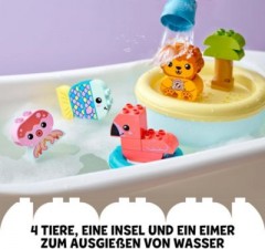 LEGO LEGO DUPLO 10966 Badewannenspass: Schwimmende Tierinsel LEGO DUPLO 10966 Веселье в ванне: плавучий остров животных