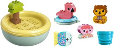 LEGO LEGO DUPLO 10966 Badewannenspass: Schwimmende Tierinsel LEGO DUPLO 10966 Веселье в ванне: плавучий остров животных