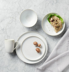 NOVEL Novel Kombiservice 20-tlg. GLOSSY beige Роман комбинированный сервиз 20 шт. ГЛЯНЦЕВЫЙ