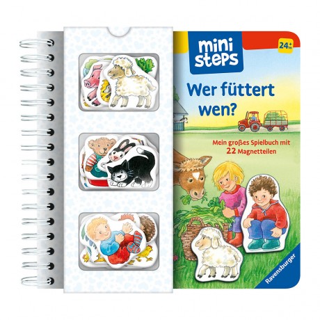 Ravensburger ministeps® Wer futtert wen? ministeps® Кто кого кормит?