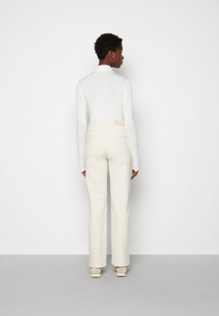 Tommy Hilfiger STRAIGHT HIGH WAIST Straight leg jeans ecru STRAIGHT HIGH WAIST Джинсы прямого кроя экрю