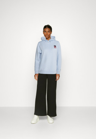 Tommy Hilfiger MONOGRAM HOODIE Hoodie breezy blue ХУДИ С МОНОГРАММОЙ Толстовка с капюшоном свежий синий