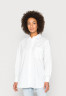 Tommy Hilfiger OVERSIZED SHIRT Button-down blouse optic white РУБАШКА ОВЕРСАЙЗ Блуза на пуговицах оптический белый
