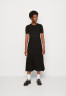 Tommy Hilfiger REFINE FLARE DRESS Jumper dress black REFINE FLARE DRESS Платье-джемпер черный