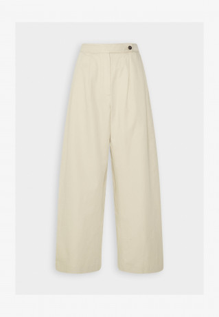 Tommy Hilfiger WIDE LEG PANT Trousers light sandalwood ШИРОКИЕ БРЮКИ Брюки светлое сандаловое дерево