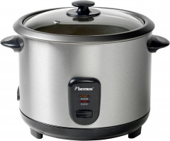 bestron bestron Reiskocher Bestron Reiskocher ARC180 Edelstahl 700 W 1,8 L  рисоварка Bestron Рисоварка Bestron ARC180 нержавеющая сталь 700 Вт 1,8 л