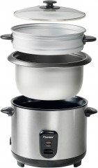 bestron bestron Reiskocher Bestron Reiskocher ARC180 Edelstahl 700 W 1,8 L  рисоварка Bestron Рисоварка Bestron ARC180 нержавеющая сталь 700 Вт 1,8 л