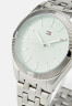 Tommy Hilfiger CASE DIAL BRACELET Watch silver-coloured/green БРАСЛЕТ CASE DIAL Часы серебристый/зеленый