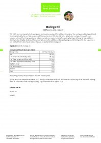 Krauterhaus Sanct Bernhardt Moringa Oil, 100 мл