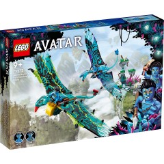 LEGO Avatar: 3er Set: Neytiri und Thanator vs. Quaritch im MPA (75571); 560 Teile + Jakes und Neytiris erster Flug auf einem Banshee (75572); Bau- und Spielset (572 Teile) + Schwebende Berge: Site 26 und Аватар: Набор из 3: Нейтири и Танатор против Куорич