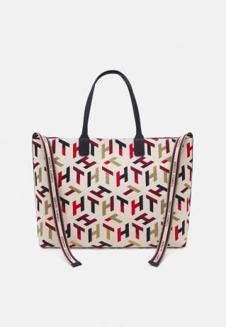 Tommy Hilfiger ICONIC TOTE MONO SET Tote bag blue ICONIC TOTE MONO SET Сумка-тоут синий